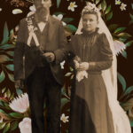 Joseph and Louisa on their Wedding Day (September 1899)